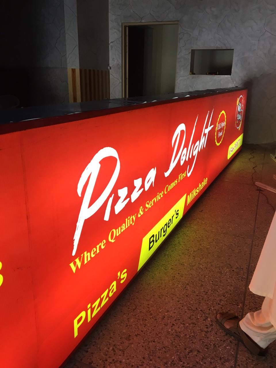 Pizza Delight Backlight Board — photo 1